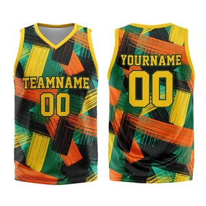 Venta al por mayor de camisetas de baloncesto de la mejor calidad para venta en línea, camisetas de baloncesto personalizadas con sublimación impresa en bajo MOQ. - Product Image 1