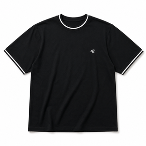 Wholesale Contrast Trim Round Neck Casual Sports Men's <b>shirts</b> Custom Logo Design 100% Cotton Slim Fit Lightweight T-<b>shirt</b> Bulk - Product Image 5