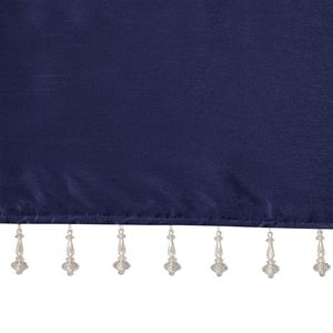Mantovana in finta seta leggera con perline 50x26 "tende e mantovane - Product Image 5
