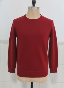 Pull en laine pour homme de haute qualité, personnalisé OEM, anti-froissement, respirant, séchage rapide, manches longues, vente en gros - Product Image 6