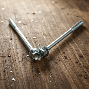 Tornillos de Acero al Carbono con Cabeza Hexagonal, Clase 4.8 y 6.8, Zincados, Rosca Parcial, Medidas en Pulgadas/Métricas, PDC - Product Image 1