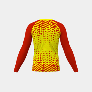 เสื้อแรชการ์ดแขนยาว ป้องกันรังสียูวี UPF 50+ ระบายอากาศได้ดี เหมาะสำหรับเล่นเซิร์ฟ สไตล์ยุโรป อเมริกา ขายส่ง เสื้อผ้าชายหาดสุดฮิต - Product Image 6