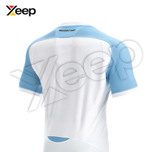 Camiseta de Fútbol Personalizada para Hombre XEEP XC-SU-58, Transpirable, de Poliéster, con Estampado por Transferencia de Calor, de Secado Rápido, Atlética, Clásica, Ajustada, OEM - Product Image 4