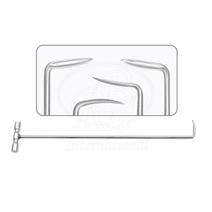Elevador de Fragmentos Molares Extendido, Juego de 4 Piezas de Acero Inoxidable, 20 Pulgadas con Hoja de 3 Pulgadas, Herramienta Dental Equina - Product Image 3