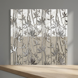 Azulejos de pared decorativos de diseñador Kajaria, cerámica dorada y plateada de alto brillo, tercer encendido Digital 30x60 12x24 DE Morbi - Product Image 5