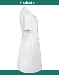 Último Diseño Unisex, Elegante Bata de Laboratorio Médico, Conjuntos de Uniformes de Enfermería, Tejido de Poliéster/Algodón - Product Image 5