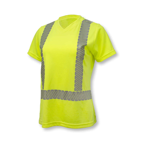 Uniforme de Trabajo de Poliéster de Alta Visibilidad OEM, Transpirable, de Secado Rápido, con Cinta Reflectante Plateada FR, Camiseta Polo de Seguridad Vial Clase 2 - Product Image 4