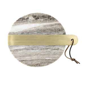 Increíble Tabla de Cortar de Mármol, Tazón Redondo, Cuchara, Juego de Cuchillos para Queso, Tabla de Cortar de Mármol - Product Image 3