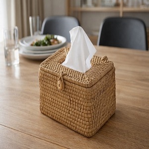 Creative Ecowoodies Desktop Storage Tissue Box Holder Napkin & Paper Holder <b>Table</b> Accessories for Home <b>Cars</b> Restaurants Hotels - Product Image 2