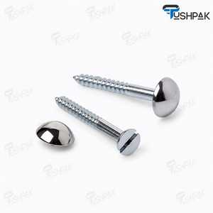 <b>mirror</b> screws durable fastening accessories corrosion resistant finish secure mounting solution for <b>mirrors</b> glass <b>panels</b> - Product Image 5