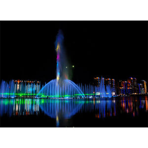 Fabricants de fontaines musicales extérieures de haute qualité en acier inoxydable sur mesure, style moderne, pour centres commerciaux et jardins - Product Image 1