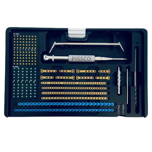 PISSCO Orthopedic <b>Instrument</b> Kit Locking Plate Surgical <b>Instruments</b> 1.6mm Locking Plate Kit Orthopedic Locking Plate Set - Product Image 1