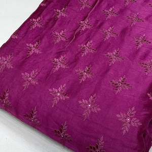Tela de bordado malté, telas textiles, tela de encaje, tela de organza para marcas de moda, abastecimiento de prendas de vestir, venta al por mayor, exportación a granel, compra - Product Image 4