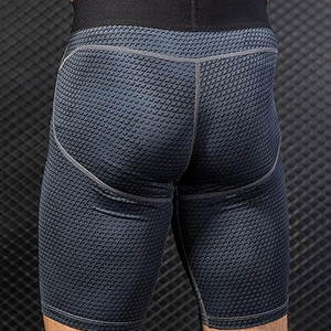 <b>Men</b> <b>Compression</b> Skinny Pants Fitness Sport Wear Elastic Waist Mid Print Quick Dry Slim Fit Gym Yoga <b>Shorts</b> - Product Image 3