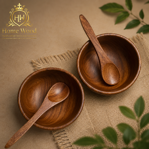 เชิงเทียนไม้แฮนด์เมดสำหรับตกแต่งบ้านสไตล์ Wabi Sabi - Product Image 1