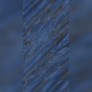 Carreaux de sol en céramique haute qualité résistants à l'usure, effet pierre veinée bleu foncé moderne, pour salle de bain et cuisine, vente en gros - Product Image 2