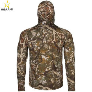 เสื้อฮู้ดลายพรางสำหรับล่าสัตว์แบบติดกระดุมสำหรับผู้ชาย - Product Image 5