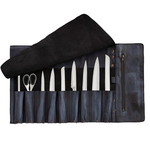 High demand leather <b>tool</b> <b>roll</b> organizer bags wholesale OEM supplier custom logo premium portable storage in reasonable price - Product Image 2