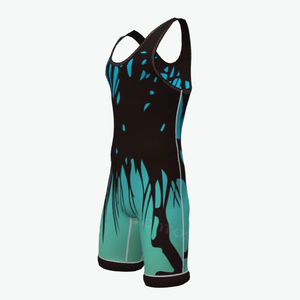 Trajes de Lucha Deportiva para MMA, Levantamiento de Pesas, Lucha y Entrenamiento, Trajes de Lucha Sublimados Personalizados para Hombre - Product Image 5