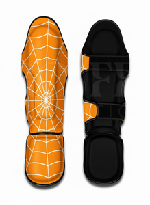 Protège-tibias et protège-jambes de protection intégrale pour l'entraînement et le combat en Taekwondo, arts martiaux, Muay Thai, Kickboxing, avec motif imprimé intégral - Product Image 6