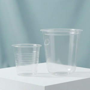 Clear PP <b>Plastic</b> <b>Cup</b> 95mm Disposable Beverage <b>Cup</b> for Cold <b>Drink</b> Tea Coffee Smoothie 12 16 22 oz Transparent <b>Cups</b> - Product Image 1