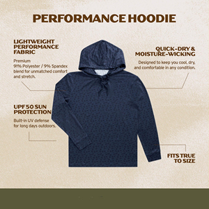 Camisa de Manga Larga con Capucha y Estampado Geométrico para Hombre, Corte Regular, Secado Rápido, Tejido de Poliéster, Informal, para Verano - Product Image 5