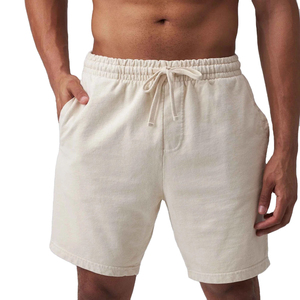 <b>Men's</b> Casual Cotton Fleece <b>Sweat</b> <b>shorts</b> Comfort Elastic Waistband Fitness <b>Shorts</b> Solid Custom Design Printing <b>Shorts</b> for <b>Men</b> - Product Image 4