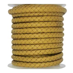 Brown Color Pure <b>Leather</b> Cord Eco Friendly For Jewelry Custom <b>Bracelet</b> Other Home Decor products Natural Crafts - Product Image 3