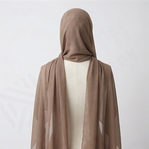 Pañuelo transpirable para mujer, ligero, suave, largo, hiyab, chal para la cabeza, elegante, cómodo, para uso diario, estilo de viaje, look a la moda - Product Image 2