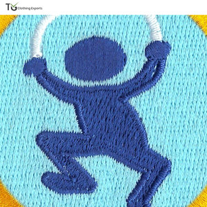 Fabrication professionnelle, vente en gros de patchs brodés, taille personnalisée, patchs brodés à bas prix - Product Image 6