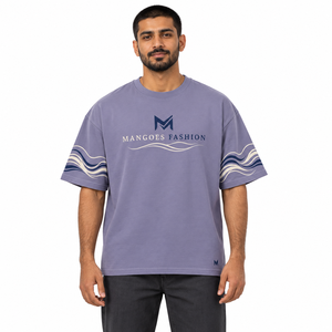 T-shirts unis pour hommes en noir et blanc, 160 GSM, poids lourd, logo personnalisé, t-shirts Pro Club de haute qualité, design personnalisé, service OEM - Product Image 3