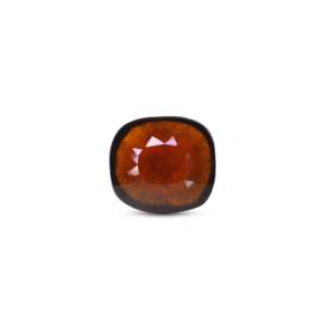 Exquisite 9.3 Carat Oval Cut Natural Hessonite Gomed Loose Gemstone for Fine Jewelry - Product Image 1