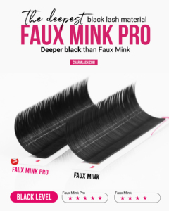 Cils Charmlash en gros, préfabriqués, marque privée, best-sellers, haute qualité, fibres PBT coréennes, symétriques, multicolores, radieux, variés - Product Image 2