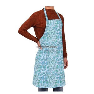 Delantal de Cocina Hecho a Mano 100% Algodón con Estampado Floral, Cintura Ajustable, Ecológico y Lavable a Máquina - Product Image 6