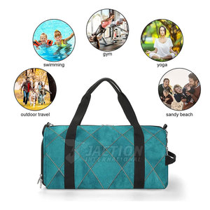 Portable Lightweight Waterproof Polyester Made Foldable Duffle Bags For Duffle Low MOQ Comfortable Duffle Bags - Product Image 3