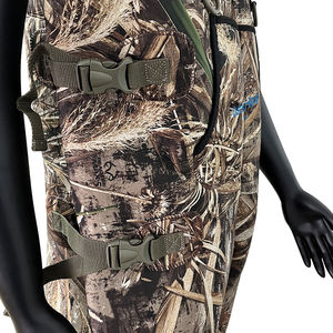 Combinaison de chasse imperméable en néoprène camouflage pour homme avec bottes en caoutchouc, pantalon d'extérieur pour le printemps - Product Image 6
