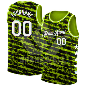 Maillot de basket-ball personnalisé sublimé, design rayé, débardeur en polyester respirant, unisexe, adulte, toutes saisons, vêtements d'équipe - Product Image 6