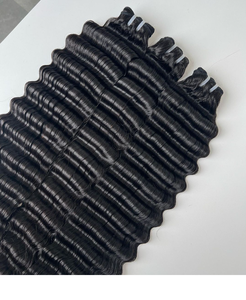 Venta al por mayor de extensiones de cabello Remy vietnamita 100% cabello humano tejido ondulado profundo del océano de Vietnam proveedor de cabello de trama única - Product Image 6