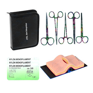 Customized <b>Suture</b> <b>Kit</b> Complete <b>Suture</b> Practice <b>Kit</b> Wholesale for Medical Students Surgical Medical Surgical Instruments - Product Image 1