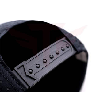 Casquette snapback noire à 6 panneaux, réglable, unisexe, décontractée, en toile de coton, pour adultes, toutes saisons - Product Image 6