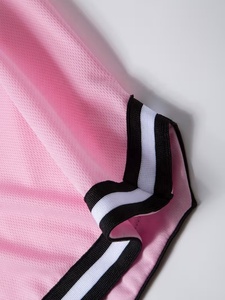 Pantalones Cortos Deportivos de Secado Rápido para Hombre, Color Rosa, con Cordón y Cremalleras, Cintura Media, Color Sólido, Tejido de Poliéster, Ropa Deportiva de Alta Calidad - Product Image 4