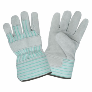 Gants de travail en cuir de vachette pleine fleur, résistants à la chaleur, antistatiques, certifiés CE, doux et confortables, pour usage industriel intensif - Product Image 5