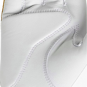 Gants de frappe en cuir blanc de qualité supérieure avec motif étoiles violettes et oranges, respirants, à enfiler, unisexes, pour entraînement adulte - Product Image 6