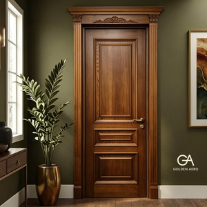 Puerta de Panel Shaker de Madera Sólida Clásica Americana para Proyectos Residenciales GA-34S - Product Image 3