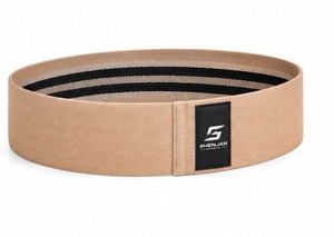 Bande de Résistance Élastique Personnalisable en Tissu Polyester Antidérapante et Durable pour Fitness et Musculation des Fessiers, avec Logo Personnalisé - Product Image 4