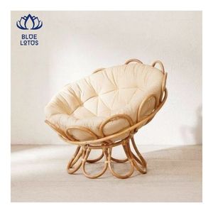 HIGH QUALITY Papasan <b>Chair</b> 2026 <b>Bamboo</b> Frame Cushion Seat for Indoor Seating and Meditation Space Breathable Comfort - Product Image 5