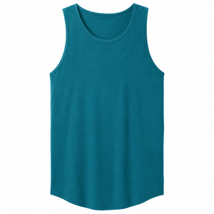Gym <b>Vest</b> Tank Top <b>Men's</b> Cotton Sleeveless Quality Comfort Workout Muscle Training Bodybuilding Custom Logo <b>Stringers</b> OEM - Product Image 1