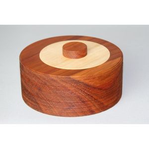 Boîte de rangement en bois artisanale pour tortillas et roti, pour la table de cuisine, service, décoration de la maison, récipient alimentaire - Product Image 2