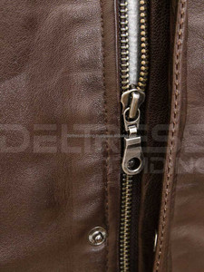 Blouson de moto en cuir pour homme, design décontracté de course automobile, respirant, séchage rapide, vêtements de motard d'hiver - Product Image 4