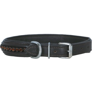 Superior Quality Handmade Leather <b>Dog</b> <b>Collar</b> With Soft Padded & Crystallized Work Manufacturer Supplier & Wholesaler - Product Image 5